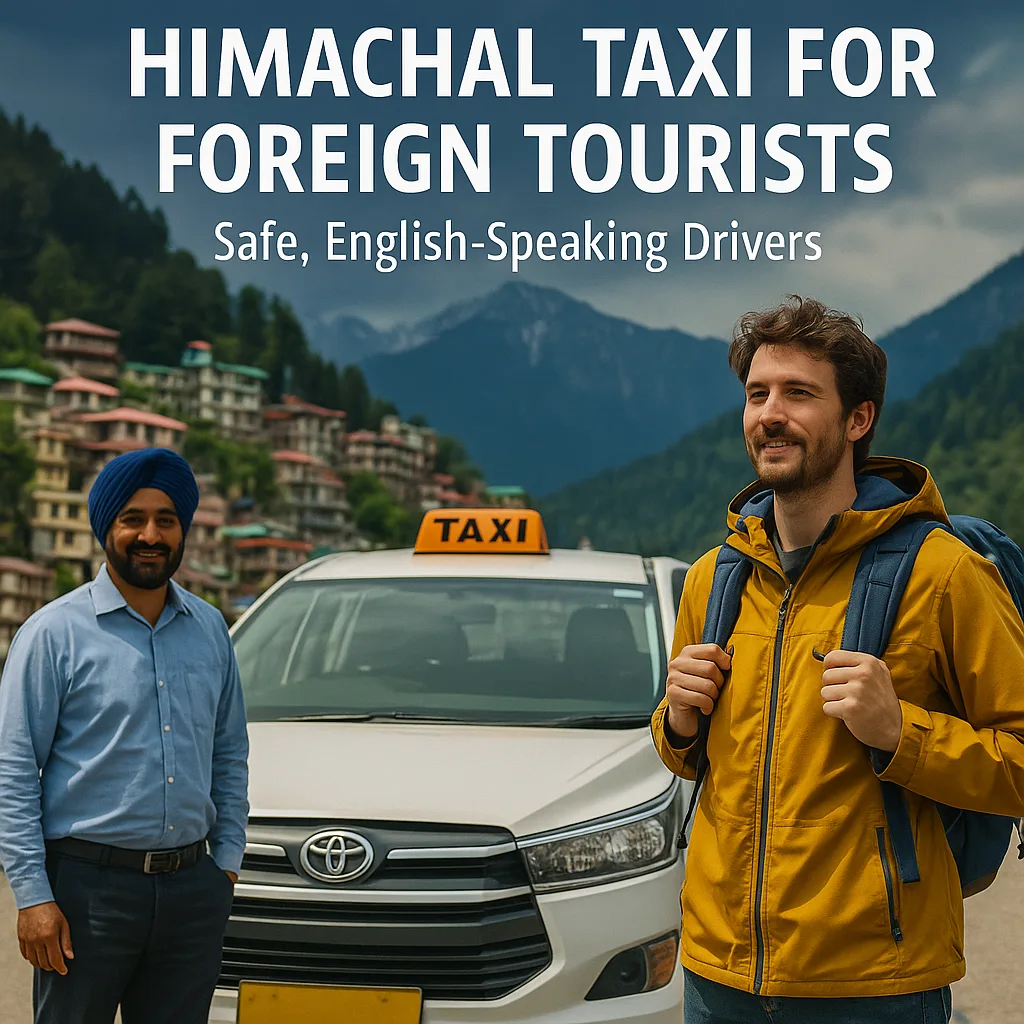 Safe travel in Himachal Pradesh for foreign tourists — mountain road with professional driver